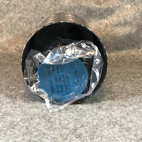 Martini Glass "Love My Martini" Hand Painted 7 OZ Glass Artist Lolita - Picture 10 of 11